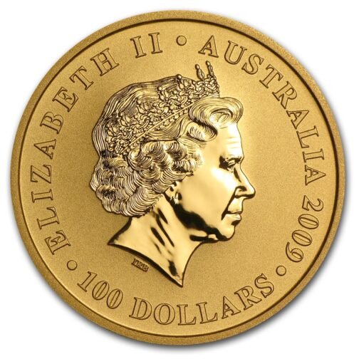1 oz Gold Australia Kangaroo 2009 - Image 2