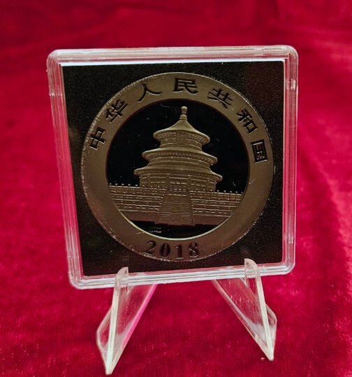 30g Silver China Proof Panda Quartet Metal Coin 2018 - Image 8