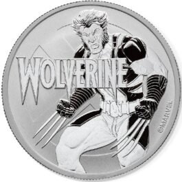 1 oz Silver Wolverine Marvel Series Coin 2021 in Capsule