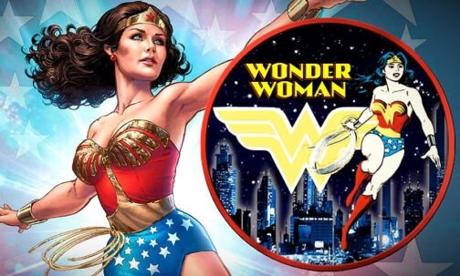 1 oz Silver Wonder Women Lady of the Night Colorized Coin 2021 Niue - Image 9
