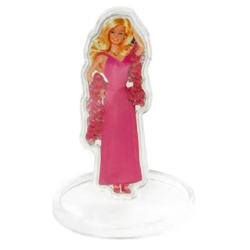 1 oz Silver Superstar Barbie 2023 $2 Special Shape Pure Silver Coin - Solomon Island - Pamp Suisse - Image 6