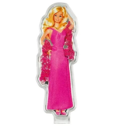 1 oz Silver Superstar Barbie 2023 $2 Special Shape Pure Silver Coin - Solomon Island - Pamp Suisse - Image 7