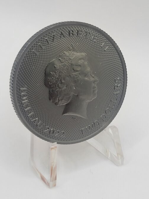 1 oz Silver Tokelau Burning Hibernia Silver Coin 2022 - Image 6