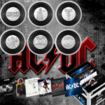 2022-2023 20 cent Colored AC/DC 45th Anniversary 6 UNC Coin Commemorative Collection Set (Vol. 2)