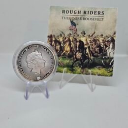 1 oz Silver Teddy Roosevelt Rough Riders Coin 2023 – Mintage 999