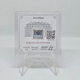 1 Gram Silver Geiger in Assay