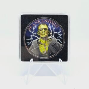 1 oz .999 Silver Round Frankenstein Reanimated 2021 - Glows - Intaglio Mint