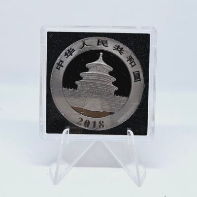 30g Silver China Proof Panda Quartet Metal Coin 2018 - Image 2