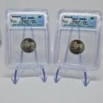 Set of 2005-D and 2005-P United States Ocean View First Day of Issue Nickel Set ICG MS67