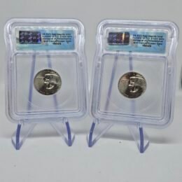 Set of 2005-D and 2005-P United States Ocean View First Day of Issue Nickel Set ICG MS67