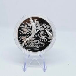 1 oz Silver American Alligator 2022 Smartminting Ultra High Relief Proof Coin – Palau – Coin Invest Trust