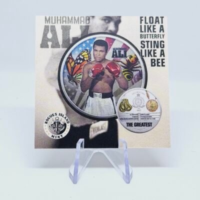 1 oz Silver Muhammad Ali The Greatest Edition Coin 2$ Niue 2023 - Image 3