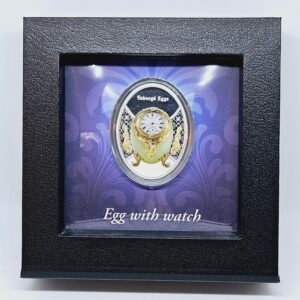 16.81g Faberge Egg With Watch Silver Coin 2023 - Niue - Mint of Poland