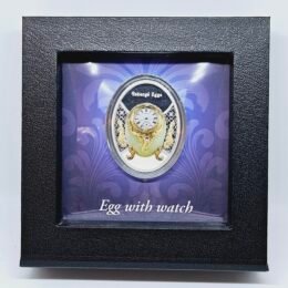 Faberge Egg With Watch Silver Coin 2023 - Niue - Mint of Poland