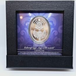 Faberge Egg With Watch Silver Coin 2023 – Niue – Mint of Poland