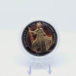 1 oz Silver Tokelau Burning Hibernia Silver Coin 2022