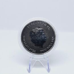 1 oz Silver Tokelau Burning Hibernia Silver Coin 2022