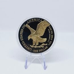 1 oz Silver Black Platinum and Gold American Eagle