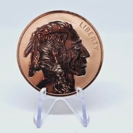 1 oz Copper Buffalo Reverse Proof