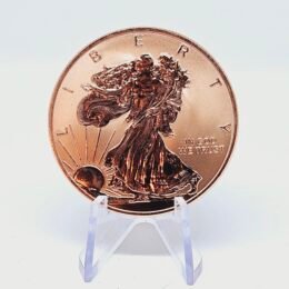 1 oz Copper Liberty Round