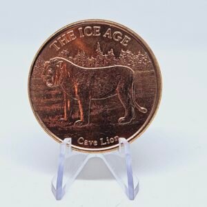 1 oz Copper The Ice Age Cave Lion