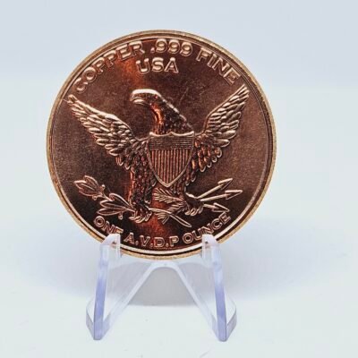 1 oz Copper The Ice Age Cave Lion - Image 2