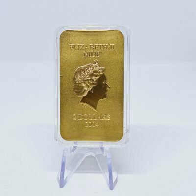 1 oz Silver Orthodox Shrines - Mother of God - Gilded Silver Coin $2 2014 - Niue - Image 2
