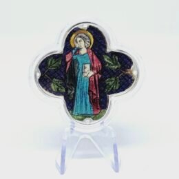 1 oz Silver Coin $2 World Heritage Saint John in Mourning Cross 2014 - PAMP - Niue