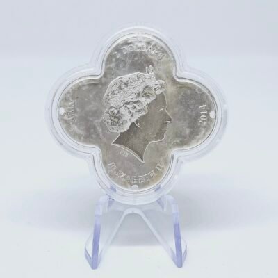 1 oz Silver Coin $2 World Heritage Saint John in Mourning Cross 2014 - PAMP - Niue - Image 2