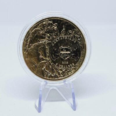 1 oz Silver Four Horsemen of the Apocalypse White Horse Gold Gilt - Image 2