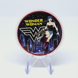 1 oz Silver Wonder Women Lady of the Night Colorized Coin 2021 Niue