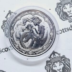 1oz Silver Mermaid Mother and Daughter Coin 2023