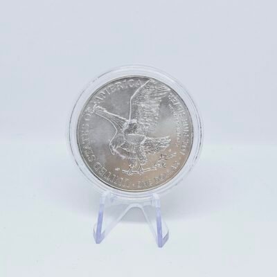 1 oz Silver American Silver Eagle Artificial Intelligence - Cyber Women (4) 2023 Colorized Pure Silver Coin in Capsule and COA - Image 2
