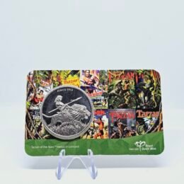 Tarzan of the Apes Cu/Ni medal in coincard