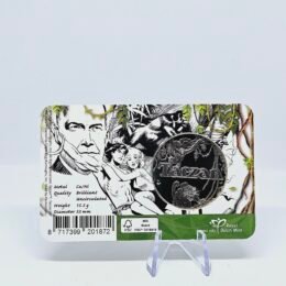Tarzan of the Apes Cu/Ni medal in coincard