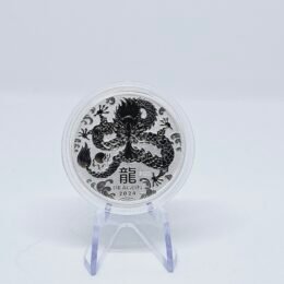 1/2 oz Silver Year of the Dragon Australian Lunar Series III 2024 Perth Mint