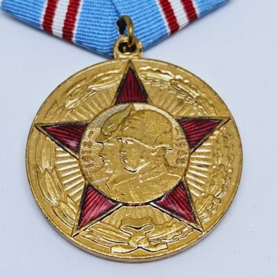Russia (Soviet Union) Jubilee Medal 50 Years of the Armed Forces of the USSR - Image 3