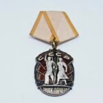 USSR Soviet Russian Silver Medal "Order of the Badge of Honor"