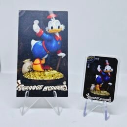 1 oz Silver Scrooge McDuck "DuckTales" Silver Art Bar w COA Mintage of 200