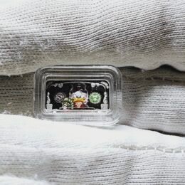 1 Gram Silver Scrooge $1000 Bar in Capsule