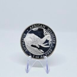 1 oz Silver African Wildlife Elephant Silver Coin 2023