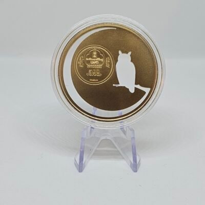 1/2oz 925 Silver Owl Coin 2016 Mongolian Nature 500 Togrog - Coin Invest Trust - Image 2