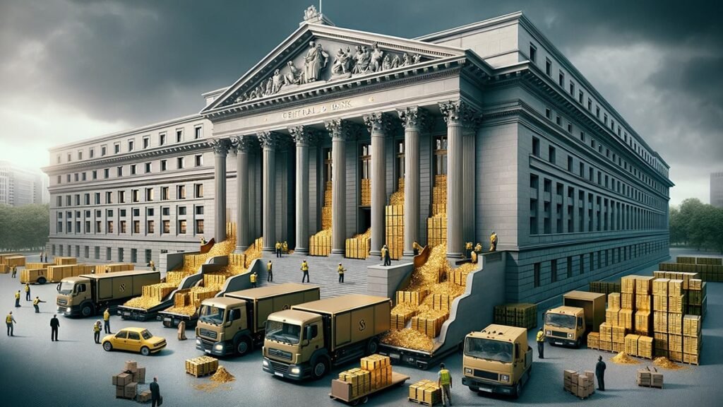 You are currently viewing Central Banks Prefer Gold Over USD in 2025