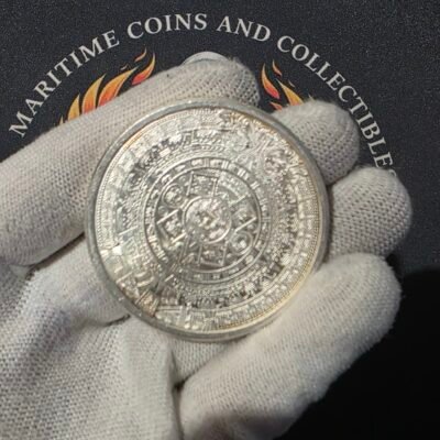 2 oz Silver Aztec Round – Maritime Coins and Collectibles