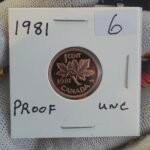 1981 Canada 1-Cent Maple Leaf Penny Proof-Like (PL) Coin