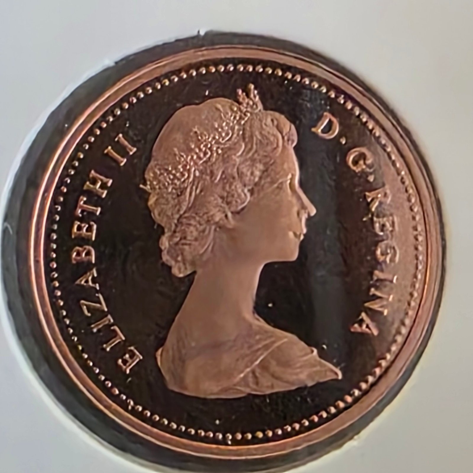 1981 Canada 1-Cent Maple Leaf Penny Proof-Like (PL) Coin - Image 5