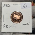 1982 Canada 1-Cent Maple Leaf Penny Proof-Like (PL) Coin