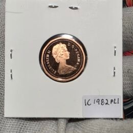 1982 Canada 1-Cent Maple Leaf Penny Proof-Like (PL) Coin