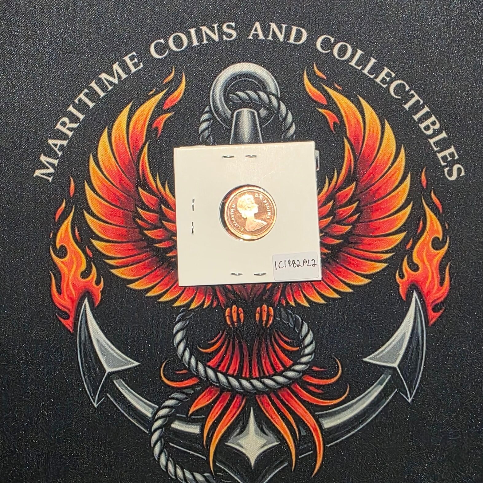 1982 Canada 1-Cent Maple Leaf Penny Proof-Like (PL) Coin - Image 7