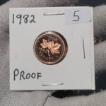 1982 Canada 1-Cent Maple Leaf Penny Proof-Like (PL) Coin